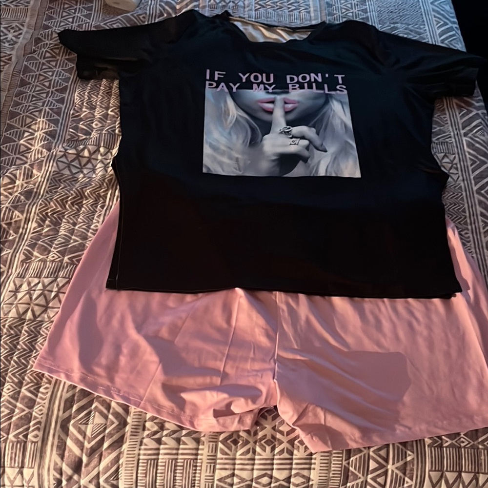 Black Graphic T-Shirt